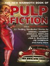 Cover image for The New Mammoth Book of Pulp Fiction